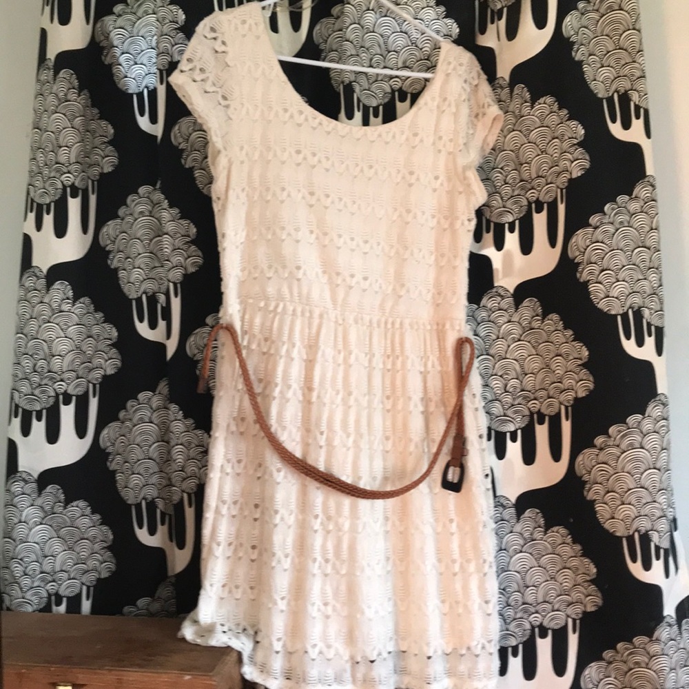 Maurice’s mid length belted dress